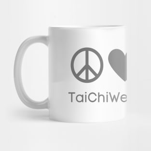 Peace, Love, and Qi Mug